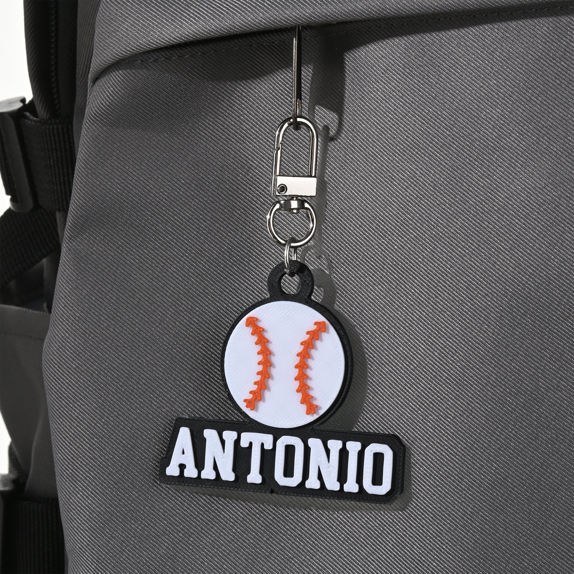 Personalizado Baloncesto Béisbol Deportes Llavero Acrílico Bolsa Etiqueta con Nombre Día del Juego Cumpleaños Regalo para los amantes del deporte