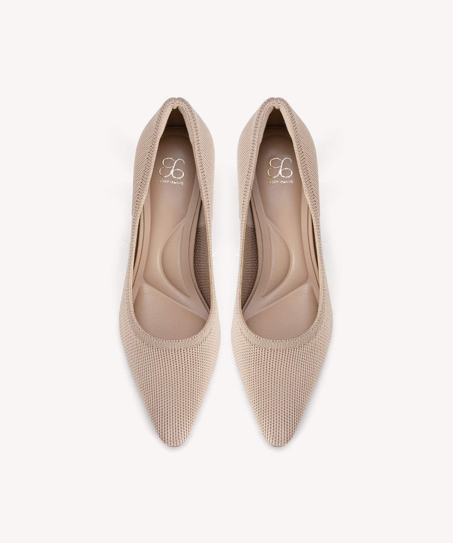 SerenTouch Pointed Toe Heeled Pump