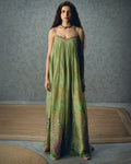 Yume Pishta Green Jumpsuit Set By KYNAH, Luxury Indian Fashion & Bridal Wear
