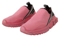 Women's Pink Low Top Slip On Casual Sorrento Sneakers