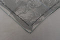 Women's Gray Print Shawl Foulard Branded Scarf Cotton