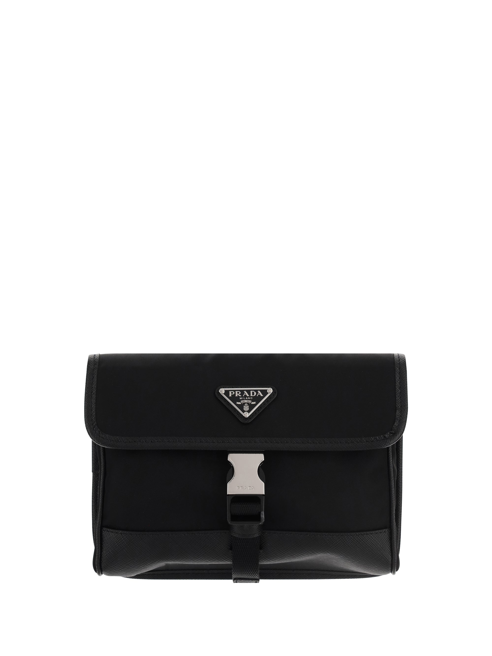 Prada Re-Nylon Card Case — Black