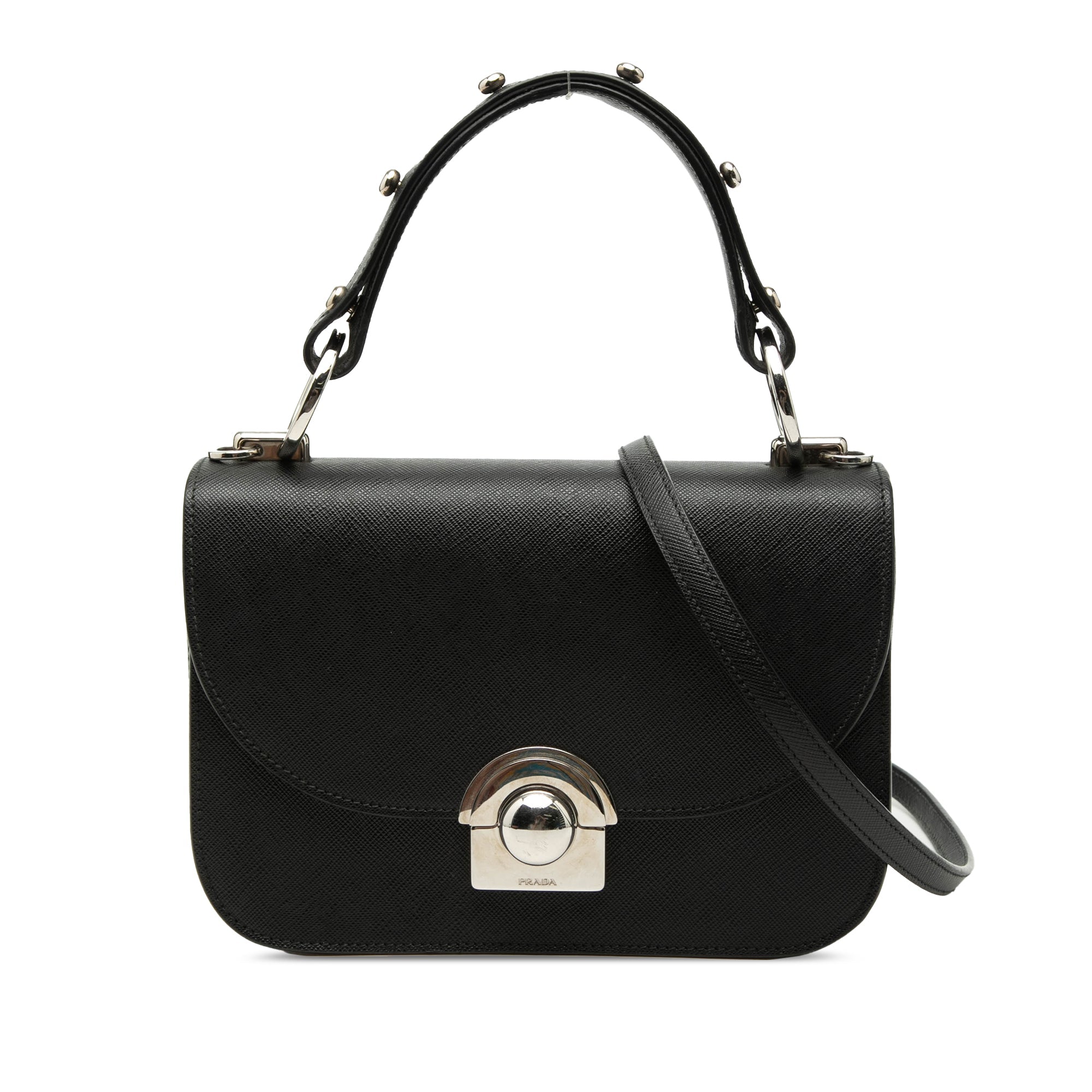 Saffiano Lux Arcade Satchel
