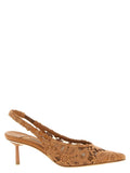 Le Silla Chantilly Slingback Heel — Tan