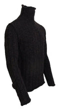 Men's Wool Knit Turtleneck Brown