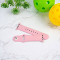 Pulsera de silicona multicolor personalizada para Apple Watch con nombre grabado Regalo de cumpleaños para los amantes del Pickleball