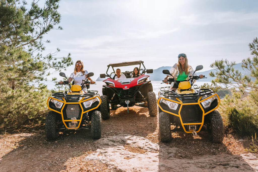 ATV Quad Sightseeing Tour in Santa Eulalia
