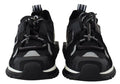 Women's Black Mesh Sorrento Trekking Sneakers Shoes And Gray