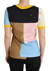 Women's Multicolor Cotton Dg Love Patchwork Clothing