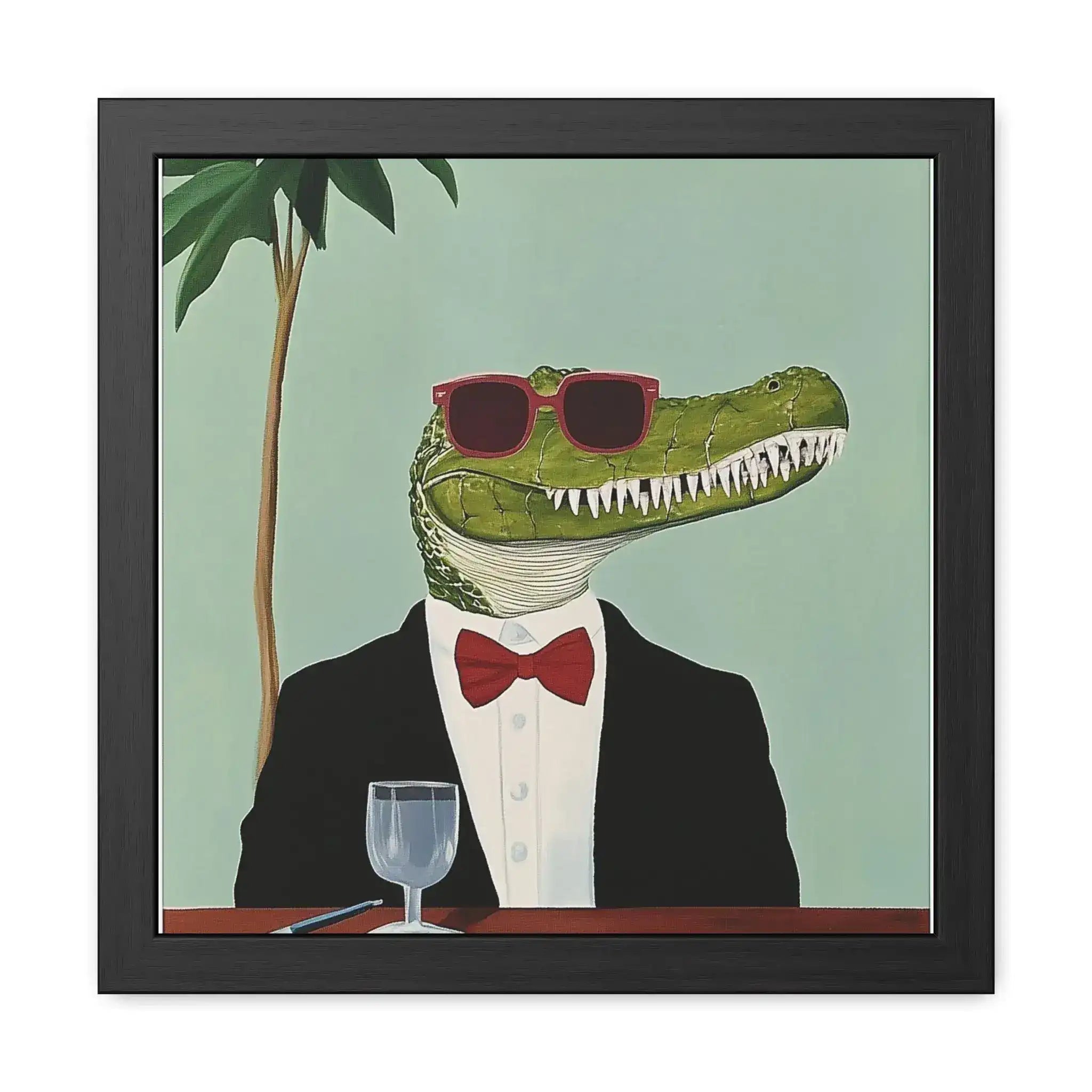 Dapper Gator – Alligator in a Tux