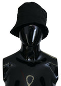 Women's Nylon Bucket Hat Black