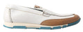 Men's Leather Loafer White