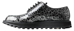 Men's Patent Leather Derby Shoe Black
