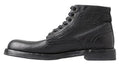 Men's Black Horse Leather Perugino Boots