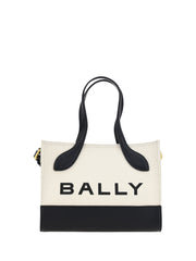 Women's Color-Block Calf Leather Mini Bag White Cotton