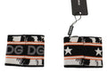 Men's Orange And Gray Two Piece Set Dg Royal Wristband Wool Accessory