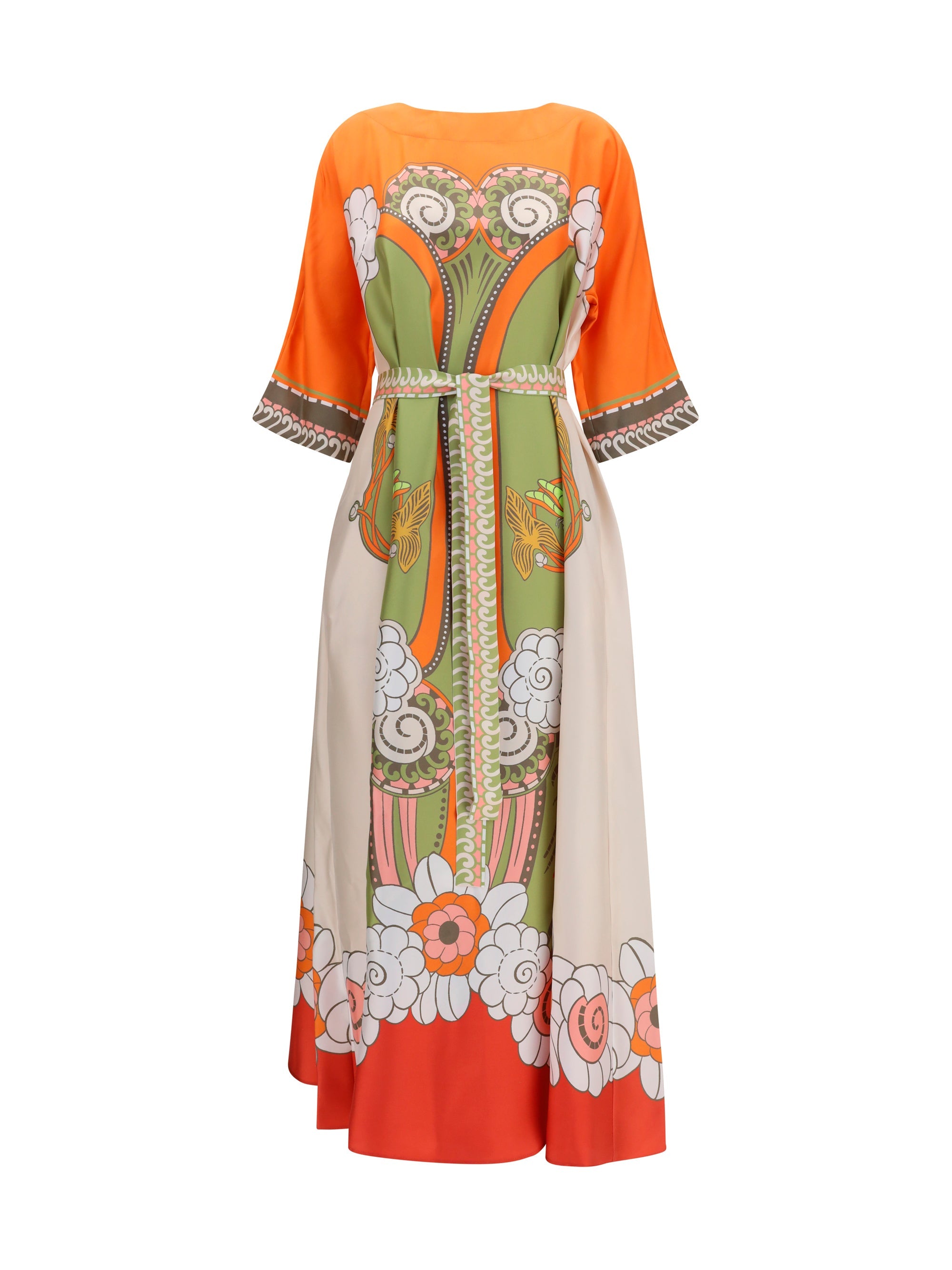 La Double J Muumuu Dress — Orange