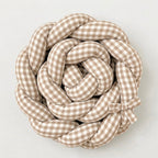 TRENZA PROTECTORA CAPAZO de COCHECITO | Cuadro Grande Beige