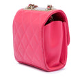Mini Quilted Lambskin Trendy CC Clutch With Chain