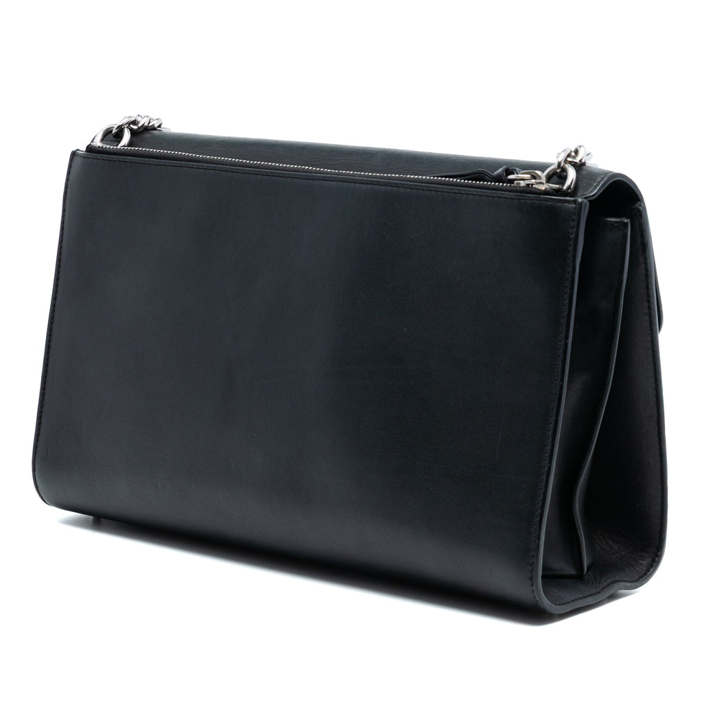 Medium Leather Dollar Interlocking G Crossbody