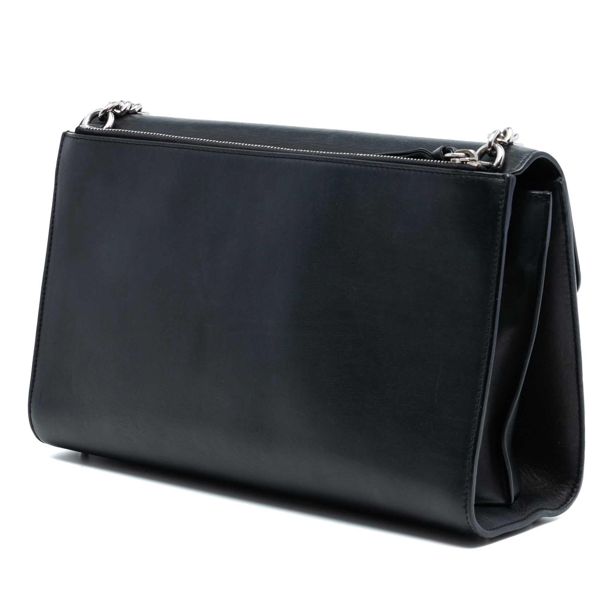 Medium Leather Dollar Interlocking G Crossbody