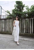 Plain Poetry functional style sleeveless dress female French style new temperament slim Hepburn little black dress long skirt