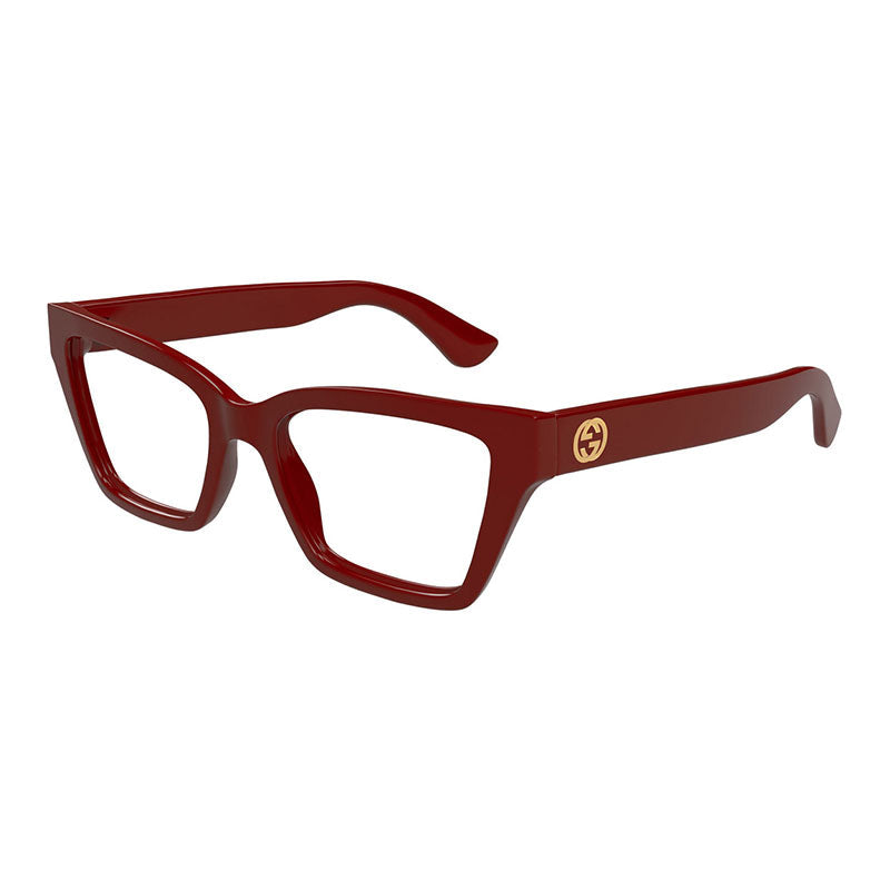Gucci GG1715O003 Red Acetate Eyeglasses — Red