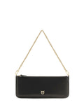 Pinko Horizontal Shoulder Bag — Black