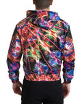 Men's Multicolor Hooded Sweatshirt Sweater Clothing