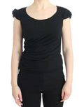 Women's Black Cotton Top