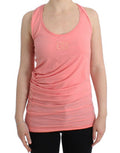 Women's Pink Cotton Tank Top
