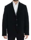 Men's Black Manchester Martini Blazer Cotton Clothing