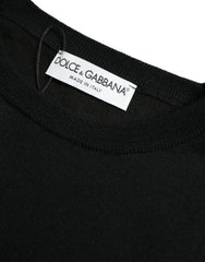 Men's Wool Crewneck Sweater Black
