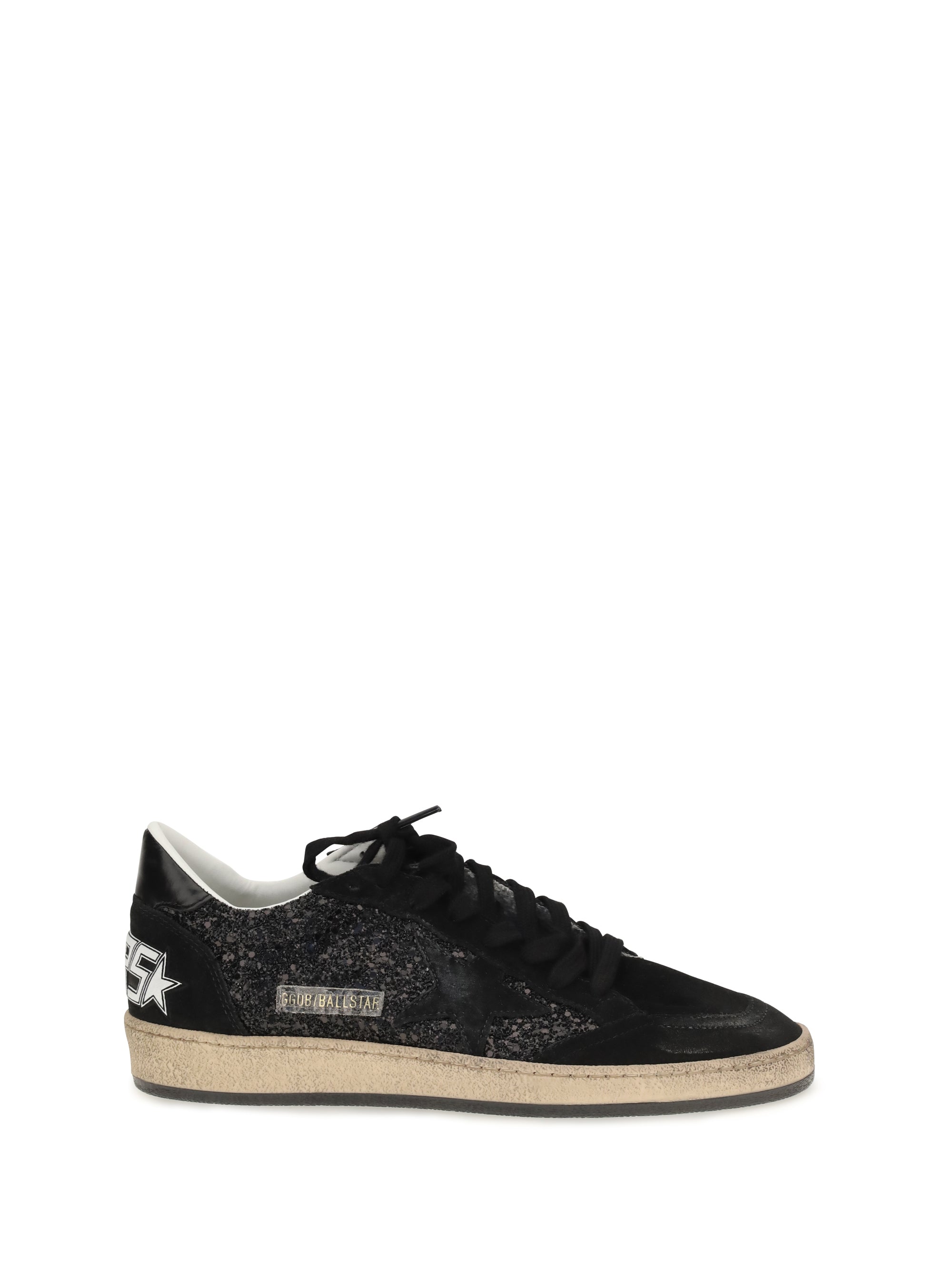 Golden Goose Ball Star Sneaker — Black