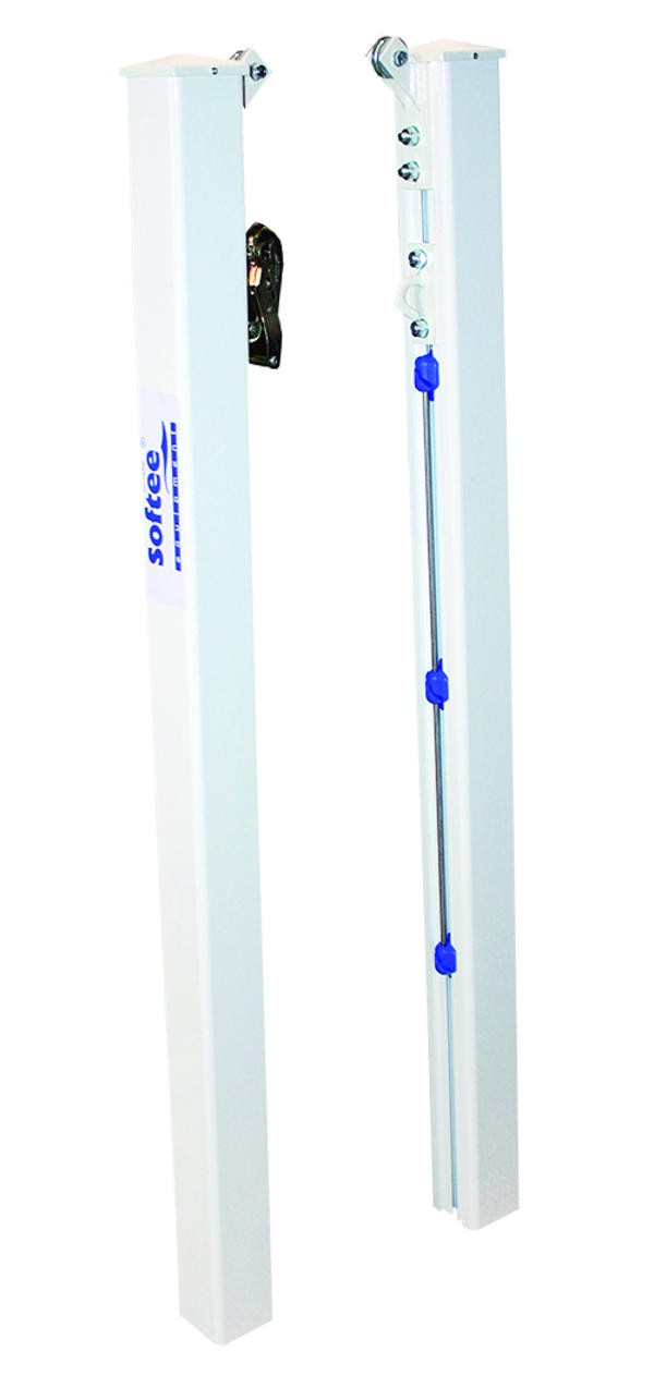 Juego Postes Tenis / Padel Fijos Aluminio
