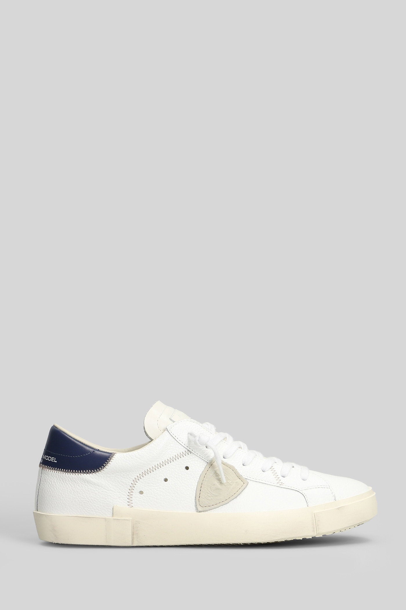 Prsx Low Sneakers in white leather Scarpe - 42(5)
