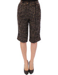 Women's Multicolor Wool Shorts Pants