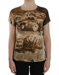 Women's Brown Taormina Silk Blouse