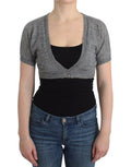 Women's Lingerie Bolero Cardigan Gray Alpaca Wool Polyamide
