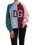 Women's Logo-Embroidered Cotton Sweatshirt Multicolor Sweatshirts