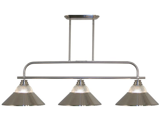 Z-Lite Annora Brushed Nickel with Ribbed Glass