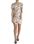 Women's Pink Lily Viscose Sheath Stretch Mini Dress Elastane