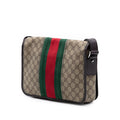 Medium GG Supreme Web Flap Messenger Bag