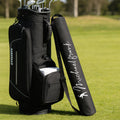 Bolsa isotérmica para cerveza personalizada con nombre Silueta de personaje de golf Accesorios deportivos Club de golf Regalo de cumpleaños para los amantes del golf