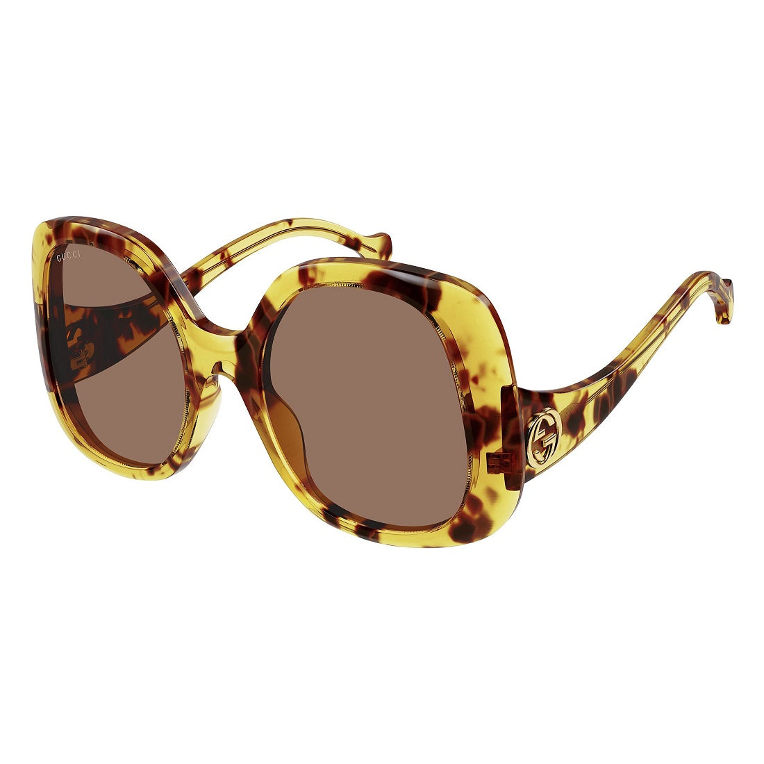 Gucci GG1235S002 Sunglasses — Yellow