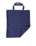 Women's Logo Jersey Fabric Shoulder Bag Blue