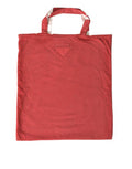 Women's Jersey Fabric Logo Tote Red