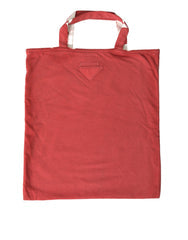 Women's Jersey Fabric Logo Tote Red