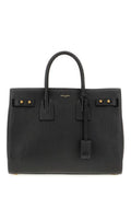 Women's Sac De Jour Top Handle Bag Black Calf Leather