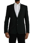 Men's Blue Gold Notch Single Breasted Coat Blazer Clothing